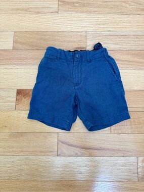 Crewcuts Boys Navy Linen Shorts